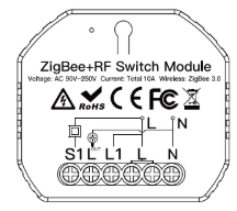 Présentation du micromodule contact sec ZigBee Moes ZRM-104-MS